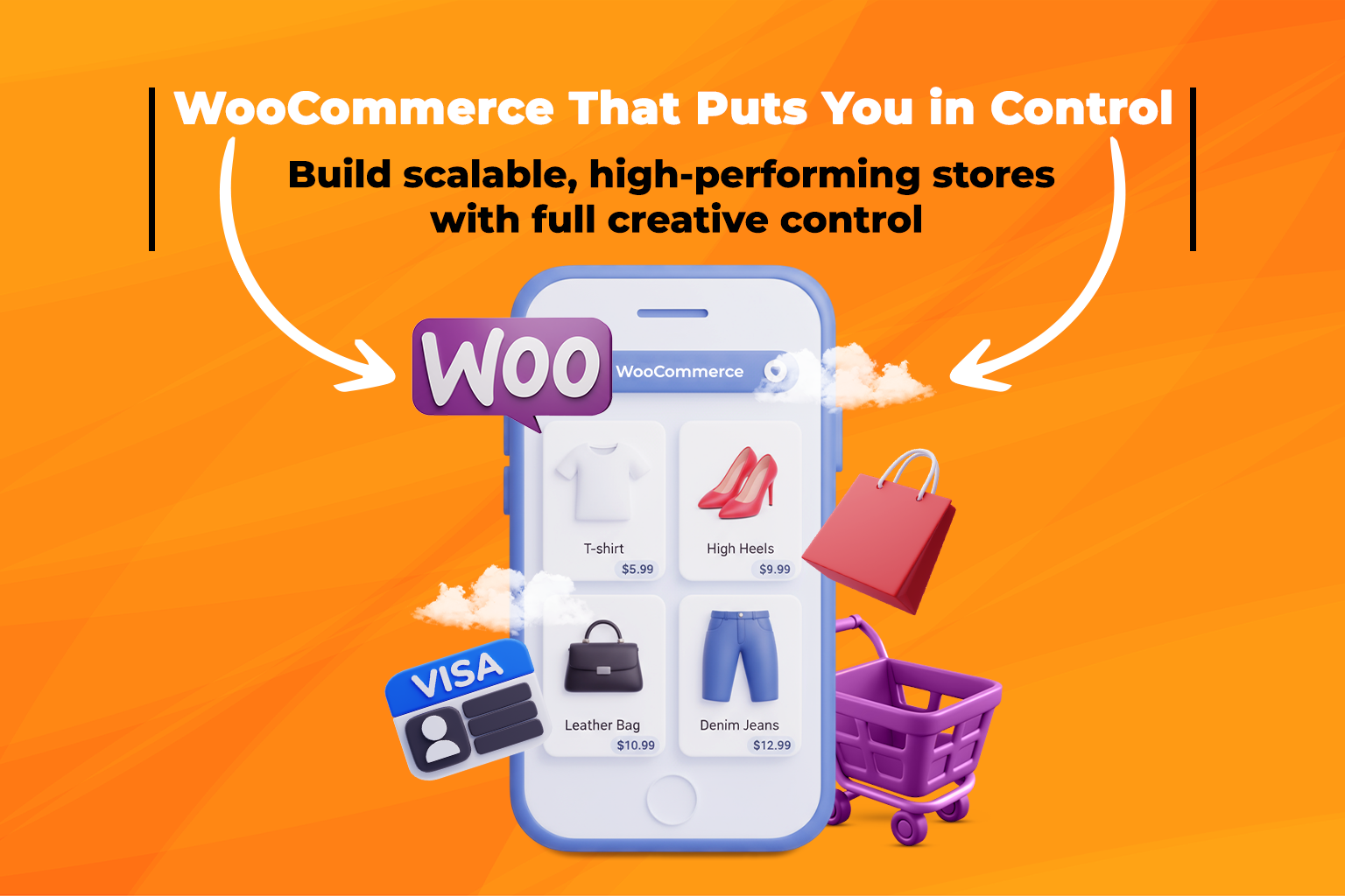 WooCommerce ecommerce store interface built on WordPress
