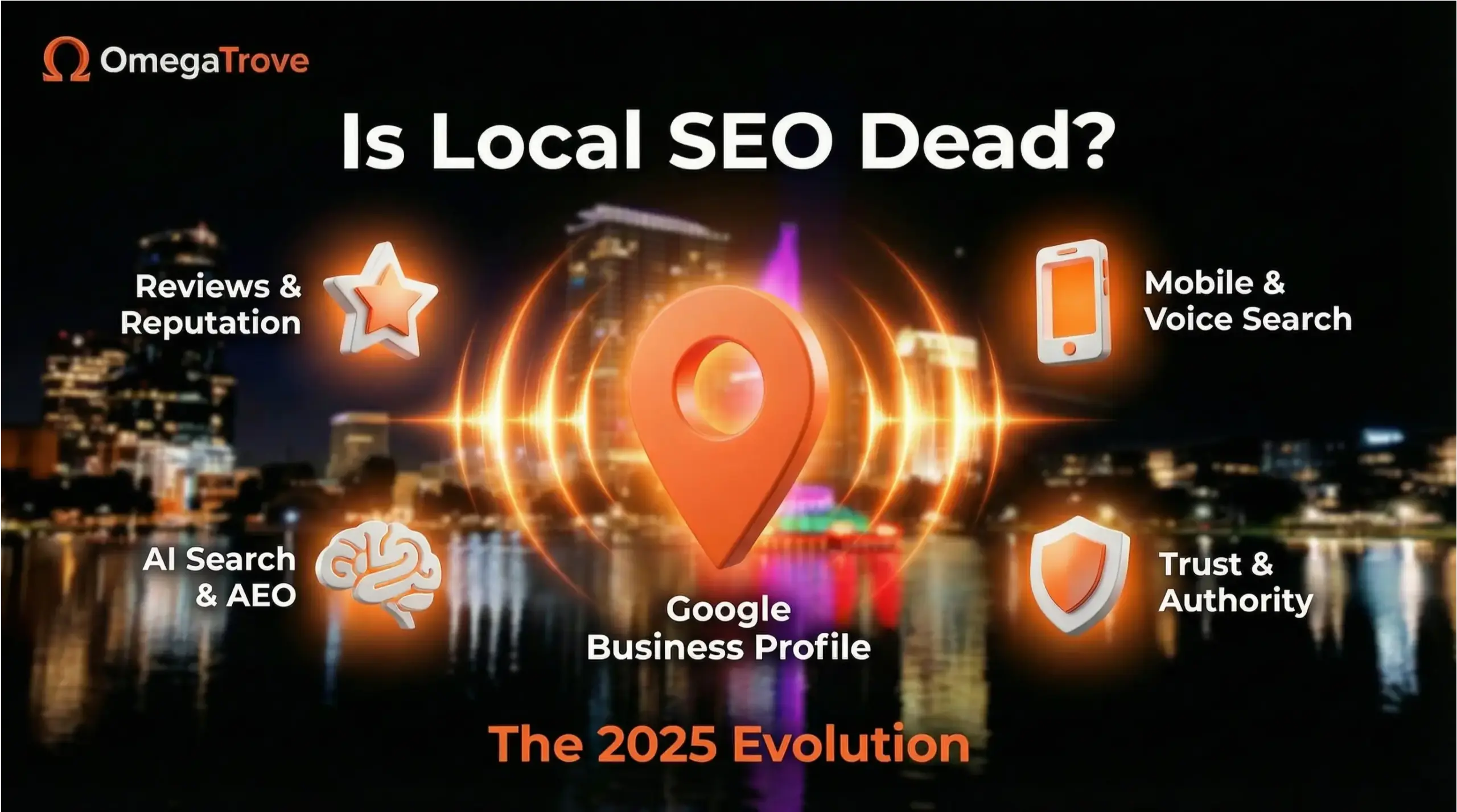Local SEO is not dead in 2025 and continues to drive visibility through Google Maps, reviews, and local search